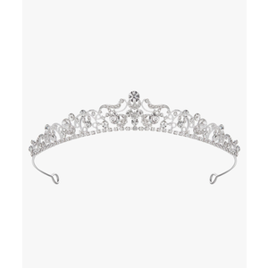 SWEETV Wedding Tiaras and Crowns, Rhinestone Bridal Crown Princess Tiara Headpieces for Women and Flower Girls, Bridgerton Hair Accessories for Birthday Prom Quinceanera