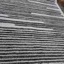 JONATHAN Y Khalil Modern Berber Stripe Cream/Black Indoor Area Rug, 8x10, Contemporary, Bohemian, Easy-Cleaning for Living Room, Bedroom, Kitchen, Pet Friendly, Non-Shedding (MOH207A-8)