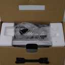 OVENTE Electric Panini Press Sandwich Maker with Non-Stick Coated Plates, Opens 180 Degrees to Fit Any Type or Size of Food, 1000W Indoor Grill Perfect for Quesadillas, Burgers & More, Silver GP0620BR