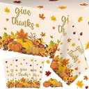 Give Thanks Table Cover 54"x108", 3Pcs