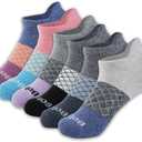 Women's Casual Ankle Socks Low Cut Athletic Socks 6 pairs (Medium, Color2)