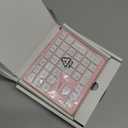 Nulea Wireless Number Pad Bluetooth 5.0 & 2.4G Portable Numeric Keyboard, USB-C Rechargeable, 34-Keys Bluetooth Keyboard for Data Entry (Pink)