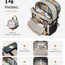 LOVEVOOK 17.3 Inch Laptop Backpack for Women, Travel Carry-On Backpack Purse, College Bookbag for Teen Girls School