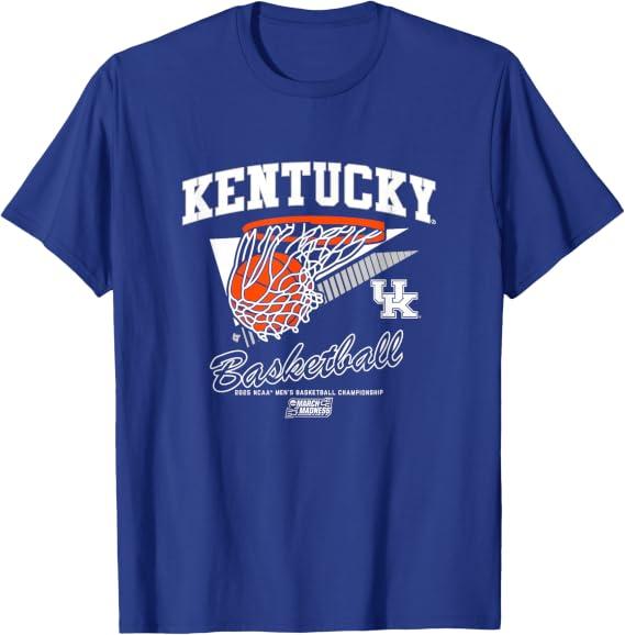Kentucky Basketball - 2025 March Madness Basketball - NCAA T-Shirt, Size: L