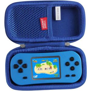 2 x Hermitshell Travel Case for Beijue 218 Retro Handheld Games for Kids Built in 218 Classic Old Style Electronic Gam (Blue)