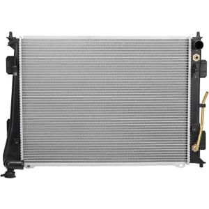 BDFHYK CU13191 Aluminum Radiator Compatible with Hyundai Azera 2012-2017,Compatible with Hyundai Sonata 2011-2014, Compatible with Kia Cadenza/Optima 2011-2016 3.3L V6/2.0L l4/2.4L l4 Replace 13191