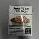 JustFoodForDogs, Pantry Fresh Chicken and White Rice Dog Food Tetra Pack, 12.5 oz BB Date 13/01/2027