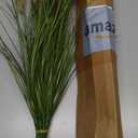 Ttranewsoo Artificial Grass, Fake Grass, Artificial Shrubs, Wheatgrass Cattails Fake Grass Decorations, Artificial Plants, Ornamental Grass, Outdoor Fake Grass, Green Leafy Decorations (12PCS)