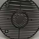 19.5" Round Grill Grate for Akorn Kamado Ceramic Grill, Pit Boss K24, Louisiana Grills K24, Char-Griller 16620, Cast Iron Grill grates Replacement for Akorn Kamado, Expert kamado, Kamado Acorn
