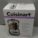 Cuisinart Mini-Prep Plus Food Processor, 24-Ounce Mini Food Processor to Chop Herbs, Vegetables, and Hard Cheese, 24-Ounce Work Bowl, Reversible Stainless Steel Blade, DLC-2ABC, Brushed Chrome