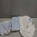 3-Pack Organic Baby Swaddle Sleep Sacks - Swaddles for Newborns, Infant 3-6 Months, Baby Girls, Boys, Soft & Snug Newborn Sleep Sack, Nursery Swaddling Blankets (ABC Land Cloud, Large)