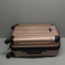 Kenneth Cole REACTION Out of Bounds Lightweight Hardshell 4-Wheel Spinner Luggage, Rose Gold, 20-Inch Carry On
