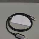 acer USB C to DisplayPort Cable 3.3FT (4K@60hz 2K@165Hz), Type-C to DisplayPort Cord (Sturdy Aluminum,Plug & Play) Thunderbolt 3/4/5 Compatible with MacBook Pro/Air, iPhone 16 Pro/Max, XPS, Surface