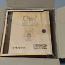 DENOCH Eagle-owl Crystal Salt Lamp H 6.7, 4.4 lbs - Pure Himalain Rock Salt  Dimmable  Unique Night Light Lamp - 1 Light Bulb as a Gift - Wooden Present Box - Holiday Gift Ideas - Cool Room Dcor