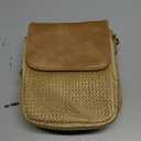 Faux Straw Summer Purse 2026 RFID Small Crossbody Bags for Women Raffia Woven Phone Bag Hawaiian Beach Cruise Travel (Brown Khaki)