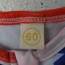 Baby Girls Swimsuit Long Sleeve Zipper Bathing Suit One Piece Swimwear with Hat, 60 weeks