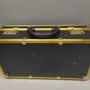 Big Space Barber Box Double Layer Barber Case Gold Color