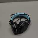 MEE audio KidJamz KJ55 Safe Listening USB-C Headphones for Children with Multicolor LED Lights, Volume Limiter, & Microphone; On-Ear Wired Kid Headset for iPhone 16, iPad, & USB Type C Devices (Black)