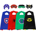 Superhero Capes for Kids,Hero Capes and Masks Fit for 4-12years old boy and girls Dress up and Holiday Costumes.