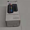 iLive "Jam Time" Wireless Speaker System with LED Lights and Mic (ISB293B) - Black 