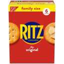 RITZ Original Crackers, Holiday Crackers for Cheese, Family Size, 20.5 oz (EXP 10/03/25)