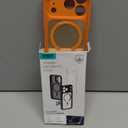 ESR for iPhone 17 Pro Case, Camera Control, Compatible with MagSafe, Shockproof Military-Grade Protection, Magnetic Phone Case for iPhone 17 Pro, Classic Hybrid Case, Frosted Orange