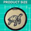 Beach Sand Remover Sand Eraser Wipe Mitt Family Towels Kids Women 2026 Summer Vacation Essentials Mexico Costa Rica Bahamas Trip Must Haves Hawaii Honeymoon Accessories Alaska Cruise Ship Gear 1Pcs (1pcs Cute Round Turtle)