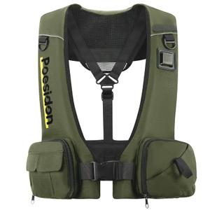 Poesidon Adjustable Lightweight Breathable Water Safety Life Jacket | Classic Unisex Design | Multi-Functional Dual Storage Pockets | Suitable for Various Water Activities