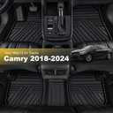 Rubber Floor Mats for Toyota Camry 2018-2024 Gas (Not for Hybrid)