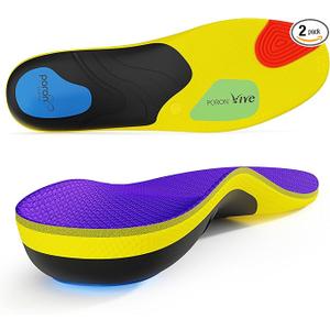 2026 Heavy Duty Support Pain Relief Orthotics  250+ lbs Plantar Fasciitis High Arch Support Insoles for Men Women, Flat Feet Orthotic Insert, Work Boot Shoe Insole, Absorb Shock with Every Step