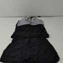 Women Tankini Swimsuits with Shorts - Two Piece Tummy Control Bathing Suits Top with Two Pockets Bottom Swimwear (X-Large, Black Stripe)