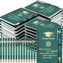 Sinload 48 Pcs 2026 Graduation Gifts Bulk for Students Motivational Inspirational Graduation Notebook and Pens Go in the Direction of Your Dreams Class of 2026 Grad Gifts(Dark Green,Classic)