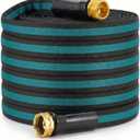 50FT Lightweight Garden Hose – Kink-Resistant, Flexible, High-Pressure Hose for Outdoor Watering, Lawn Care, Garden, and Car Cleaning