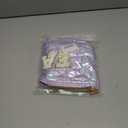 Hiroyuki Iridescent Makeup Bag, 14 inches Cosmetic Bag, Large Capacity Travel Pouch (Face, purple)