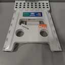 Dyforce Non-Slip Folding Step Stool - 13 inch Height Heavy Duty Foldable Stool for Adults Kids, Plastic Step Stool Camping Stepping Stool - White