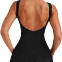 LuFeng Women's Summer Sexy Sleeveless Zipper Mock Neck Slim Fit A-line Mini Dress Bodycon Party Club Dress for Women (Black) Small