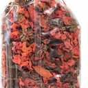 Fragrance Potpourri Bag Home Dcor | Floral Petals Vase & Bowl Filler Decoration (Orange)