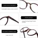 BLUEMOKY Reading Glasses for Women Men, Blue Light Blocking Glasses 2 Pack, Computer Readers, Spring Hinge