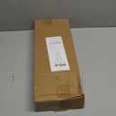 Heavy Duty Curtain Rods for Windows 66 to 120 Inch,1 Inch Adjustable Black Curtain Rod with Easy Installation and Modern Design,Decorative Long Drapery Rods with Metal Finials (A1,Black,30-120")