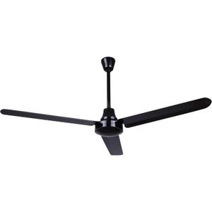 Canarm CP56D10N 56-Inch Industrial DC Ceiling Fan, High-Performance, Black, Downrod Mount, Energy-Efficient for Large Commercial & Residential Spaces