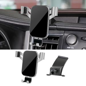 LUNQIN Car Phone Holder for Toyota Highlander 2014 2015 2016 2017 2018 2019 and Toyota Highlander Hybrid 2014-2019 Auto Accessories Best Cell Phones Mount Cellphone Mobile Cradle Charging GPS Stand