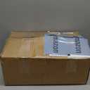 [ Timer & 8 Modes ] 9 Ft by 10 Inch 50 LED Prelit Christmas Garland Decorations Warm White Lights Thick 270 Snowy Tips 70 Red Berry 10 Pinecone Xmas Decor Garland Indoor