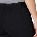 Lee Women's Relaxed Fit Capri Jean (Black, M)