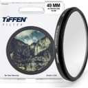 Tiffen 49UVP Slim 49mm UV Protection Filter for Camera Lens, Clear Optical Glass, Impact Resistant