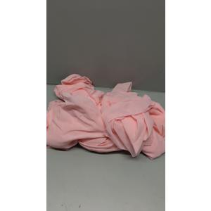 6Pack 10ft Chiffon Table Runner 29x120 Inch Sheer Romantic Table Runner for Wedding Birthday Party Bridal Shower Outdoor Decoration-Light Pink