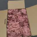 AVIVIHO 65pcs Fake Flowers Dusty Rose Hydrangea Artificial Flowers Bulk (Not Squished, No Steaming Need) Silk Flowers with Stems for Wedding Decor,Home,Baby Shower,Table Centerpieces Decoration