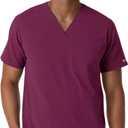 Wink Men's Men's V-Neck Scrub Top, 4XL