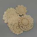 Blosssound 22 Pcs Unfinished Wood Mandala to Paint Wooden Mandala Painting Crafts Art Slices for Adult to Relax Painting DIY Crafts Ornament Wedding Home Decorations