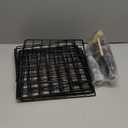 AWTATOS Wire Cube Storage Organizer, Closet Organizers and Storage, Metal 6 Cube Storage Shelves Bookshelf, Portable Closet Clothes Organizer for Bedroom, Home, Office, Black