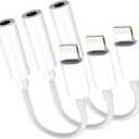 3 Pack [Apple MFi Certified] Lightning to 3.5 mm Headphone Jack Adapter, iPhone 3.5mm Headphones/Earphones Aux Audio Dongle Adapter Compatible for 14/13/12/11/XS/XR/X/8/7, Support All iOS